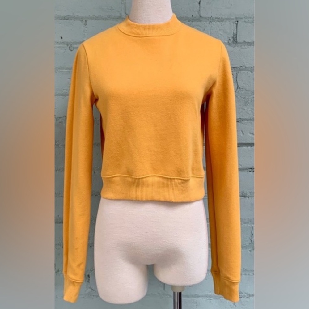 Yellow Crewneck Sweatshirt